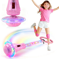 Dolanus skip toy LED counting display tracks laps for quick progress.