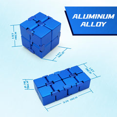 Dolasev Infinity Cube blue with carrying case for portable focus.