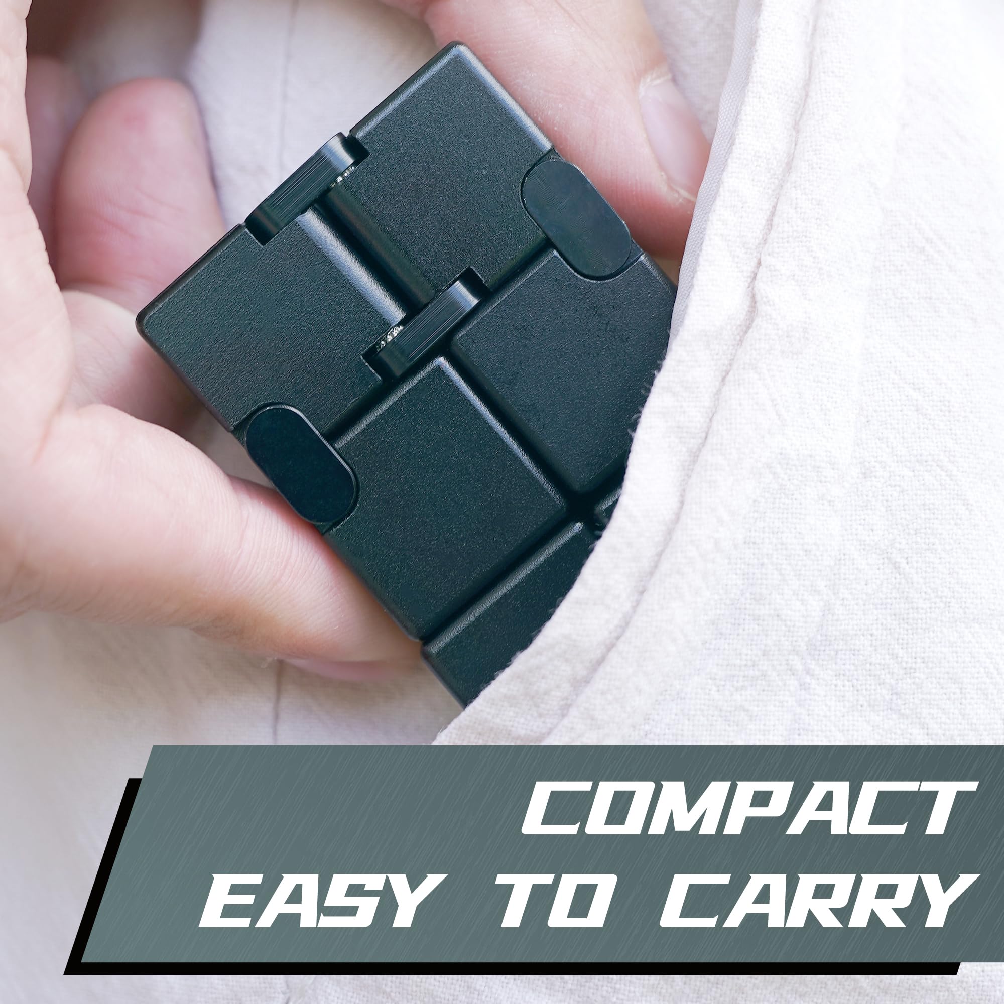 DOLASEV Infinity Cube carrying case keeps your fidget toy secure.