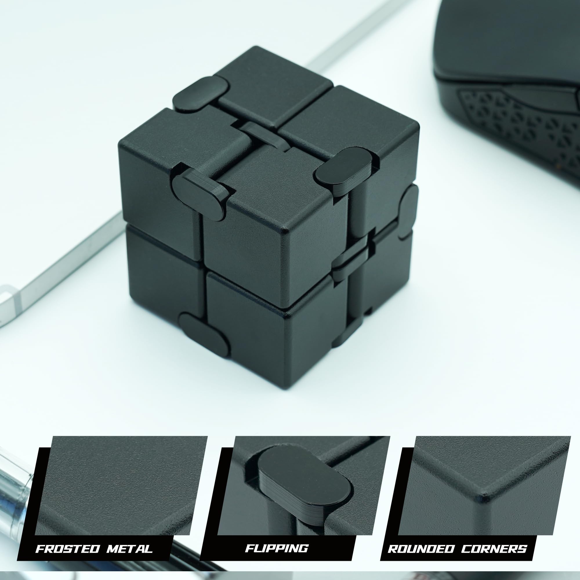 DOLASEV Infinity Cube handheld use showing ergonomic grip and tactile feedback.