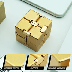 DOLASEV Infinity Cube rounded-edges provide smooth handling during study or work.