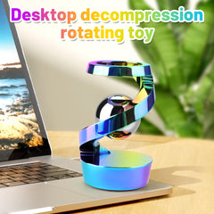 DOLASEV kinetic desk toy aluminum alloy construction for sturdy operation.