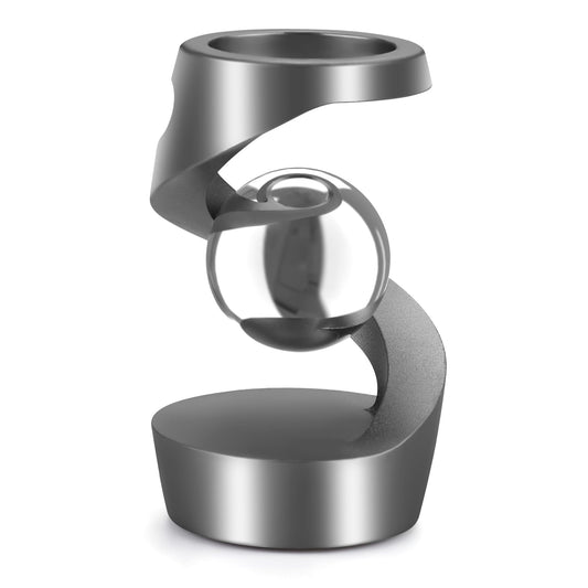 Dolasev kinetic desk toy spinning in hand for focus