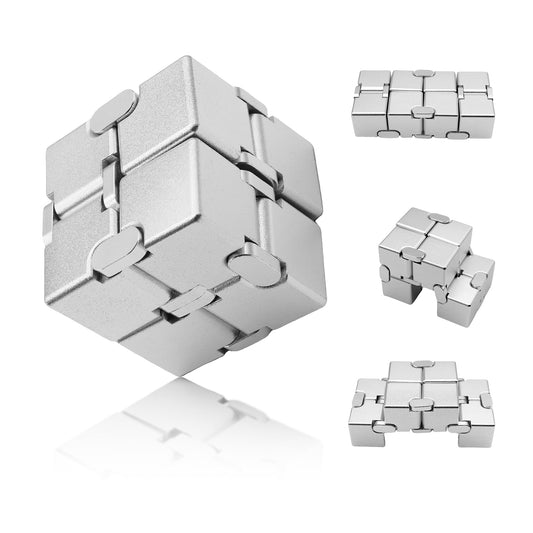 Dolasev Infinity Cube with case, portable fidget toy for on-the-go focus