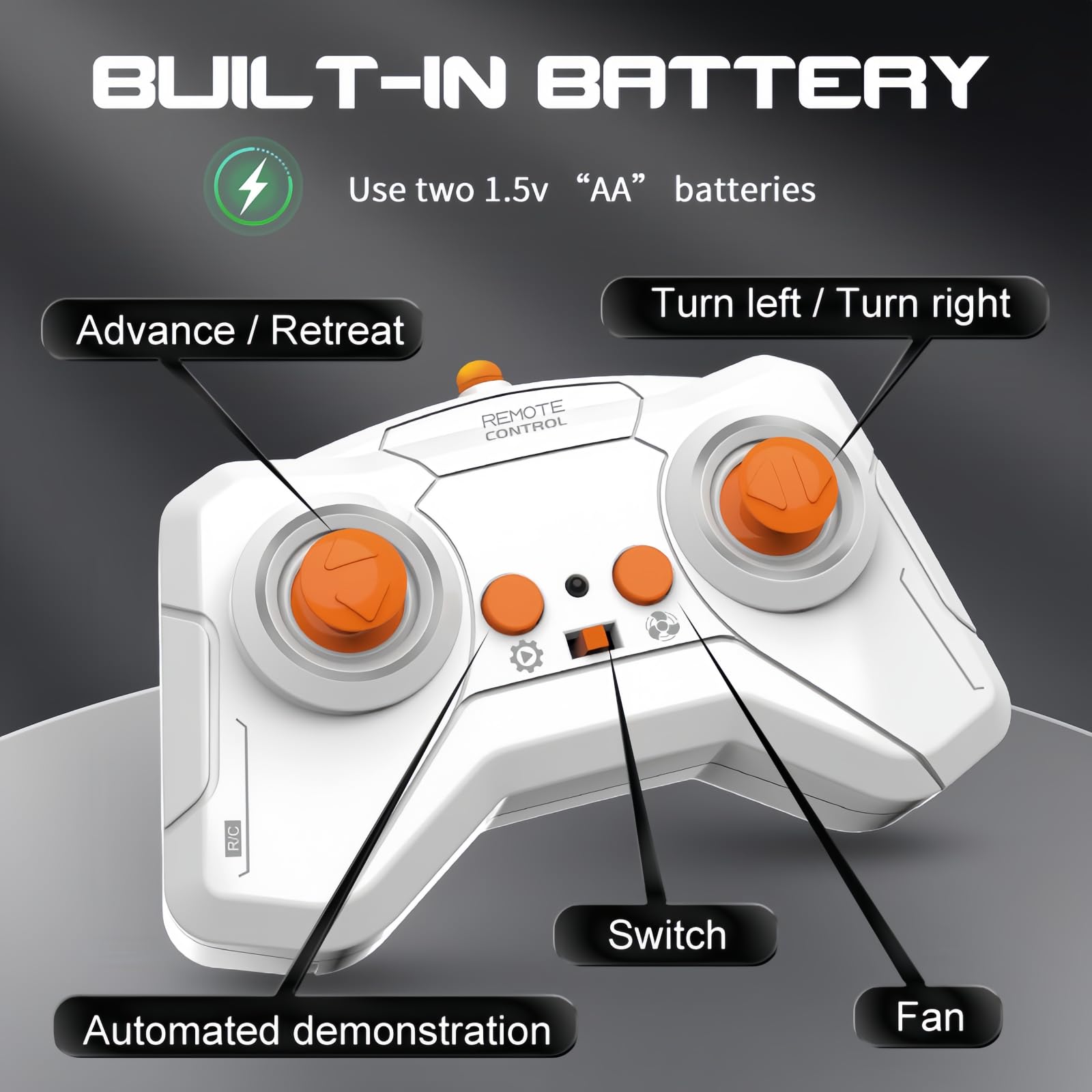 DOLGZIS 30 minute battery life supports longer play sessions