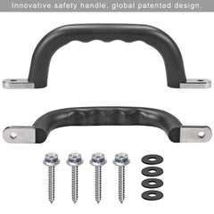 Dolibest 2-pack playground grips mounted on a swing set for stable hold