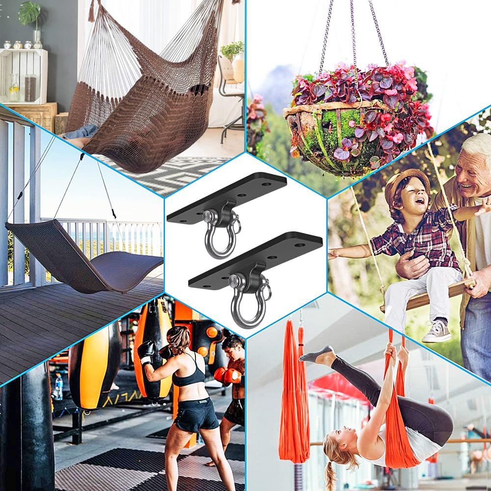 Dolibest indoor-outdoor swing setup for versatile gym or backyard use.