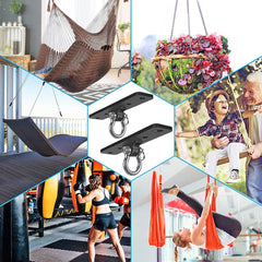 Dolibest indoor-outdoor swing setup for versatile gym or backyard use.
