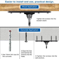 Dolibest indoor outdoor swing setup demonstrates versatile use in home or patio.