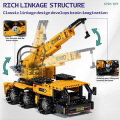 DOLIVE 5-in-1 STEM bulldozer model for constructive play and problem solving.
