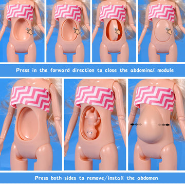 Dollbie dolls family playset accessories enhance realistic daily routines.