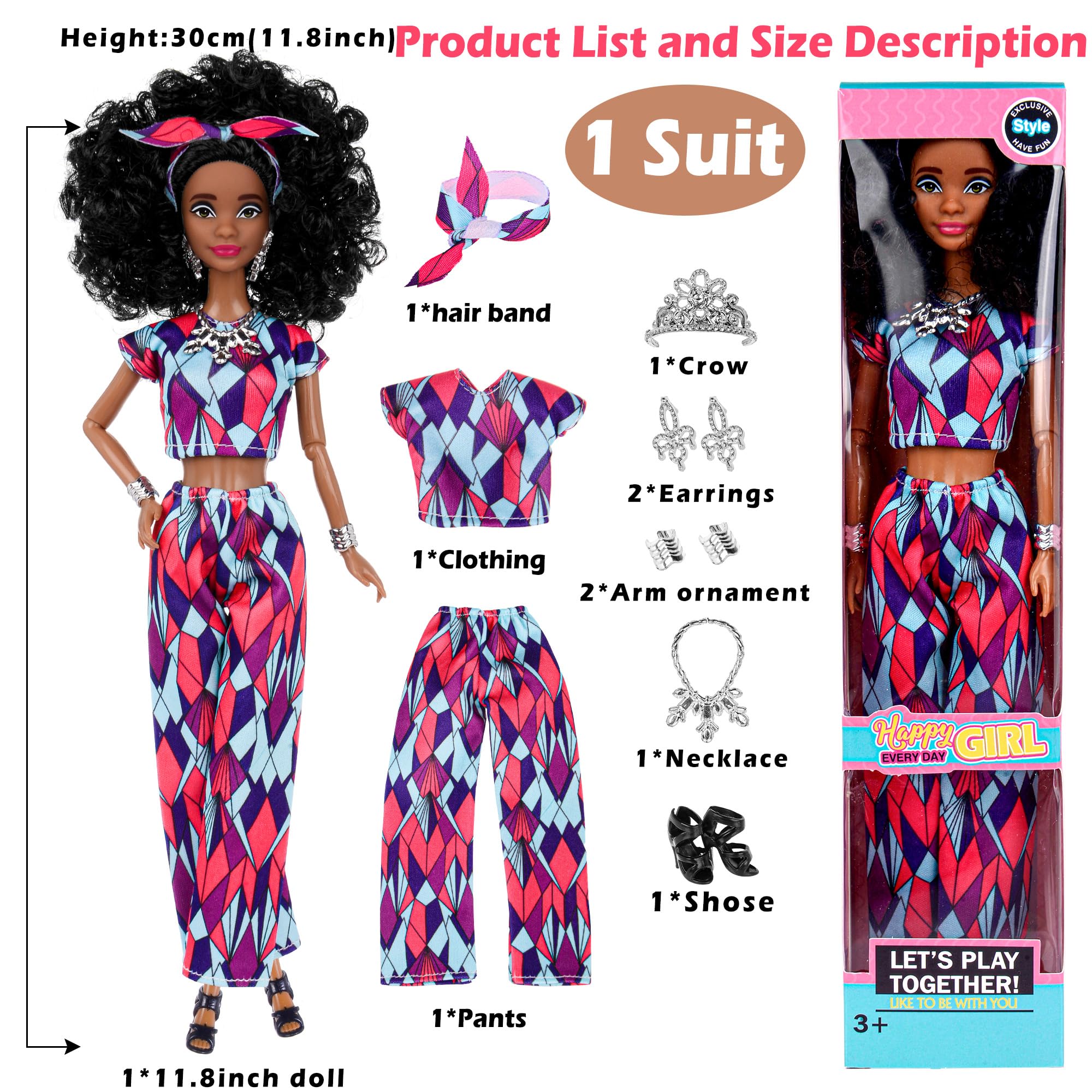 Dollbie vibrant mix-and-match outfits for creative dress-up