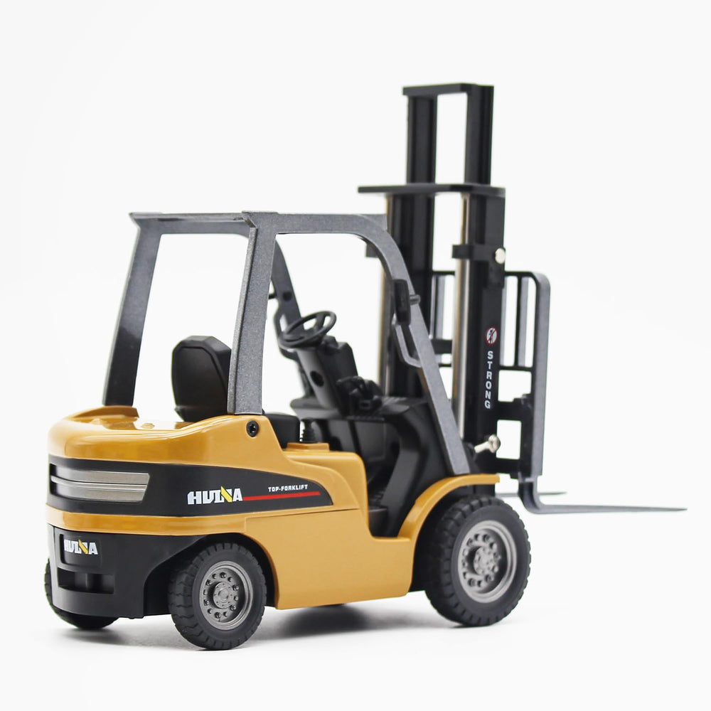 Dollox cabin-detail forklift image showcases precise interior molding.