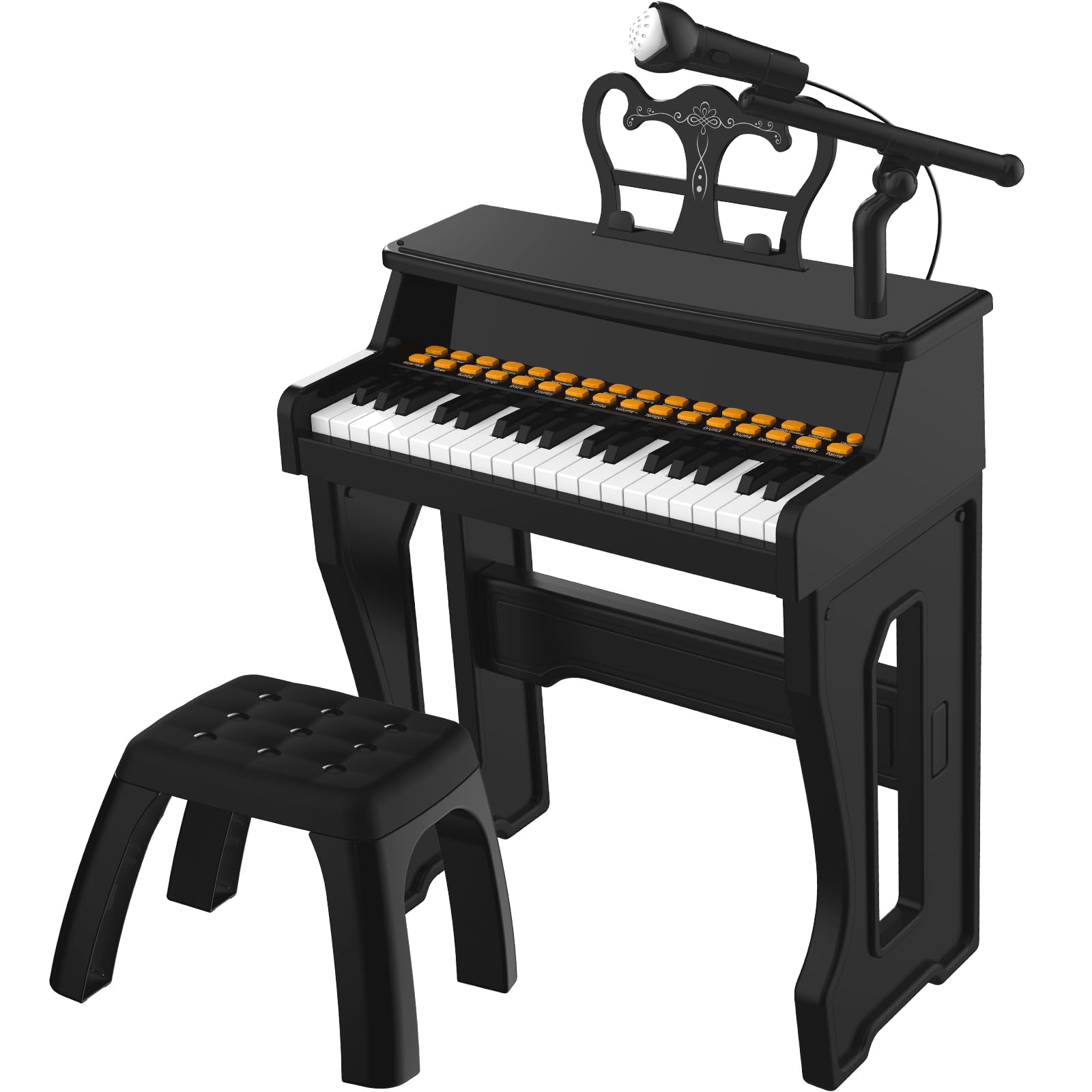 Dollox keyboard piano for kids with 37 keys inviting early music exploration.