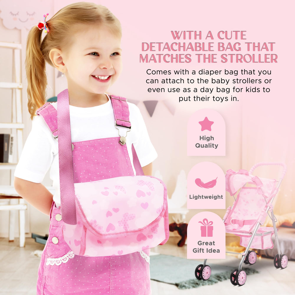 Dolls To Play 3-in-1-seat-convertible supports versatile scenes for kids
