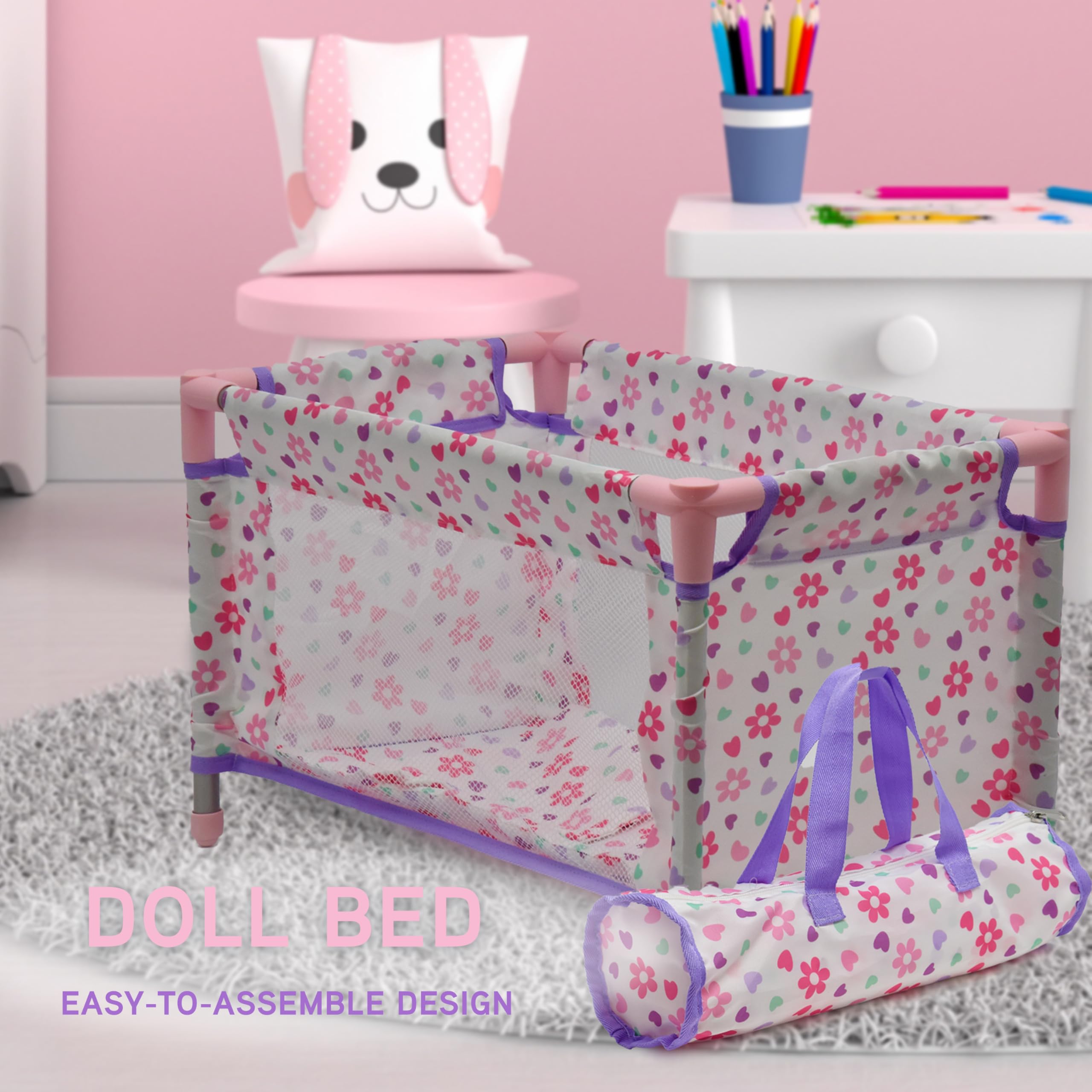 Dolls To Play foldable storage for tidy, portable setup