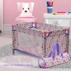 Dolls To Play foldable storage for tidy, portable setup