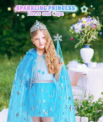 DOLNOW complete dress-up set is ideal for parties, tea time, and performances.