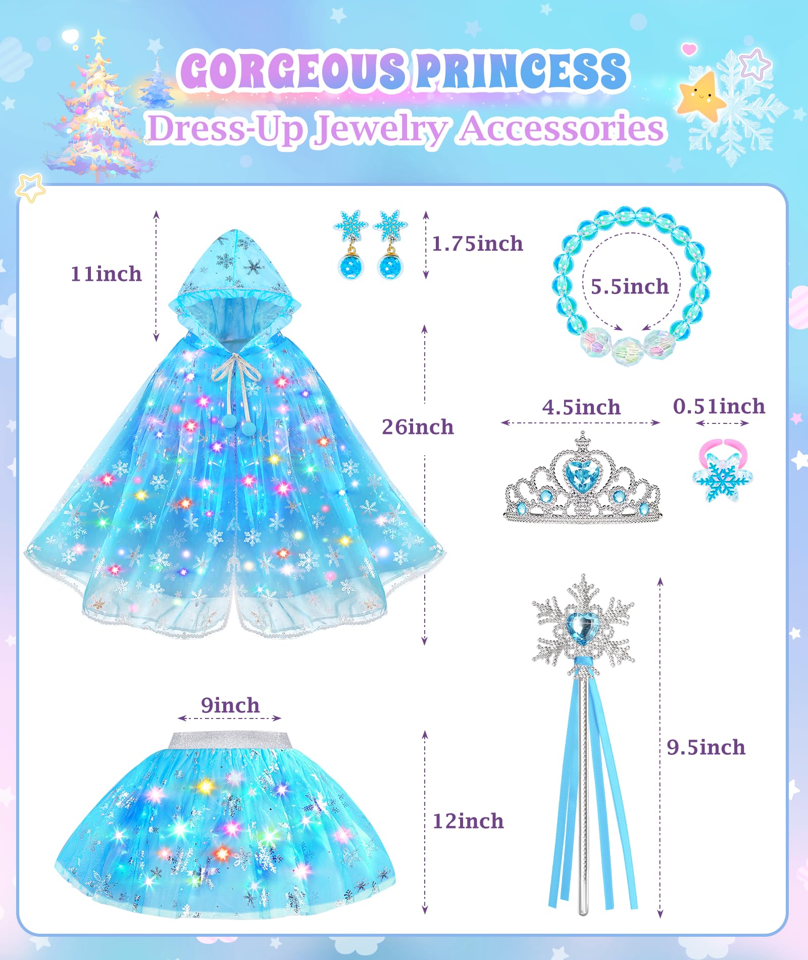 DOLNOW soft fabric keeps skin comfortable during long dress-up sessions.