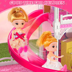 Doloowee Dolls House courtyard with dolls sparks social role play adventures