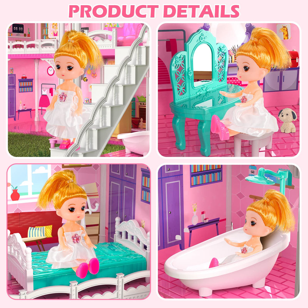 Doloowee dolls house open terraces invite sunny play sessions
