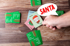 Dolphin Hat Games holiday card game illustrations to boost festive party vibes
