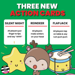 Dolphin Hat Games stocking stuffer packaging fits into the holiday stocking