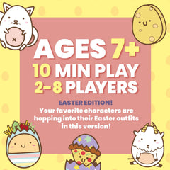 Dolphin Hat Games Taco Cat Goat Cheese Pizza Easter Edition kid friendly artwork