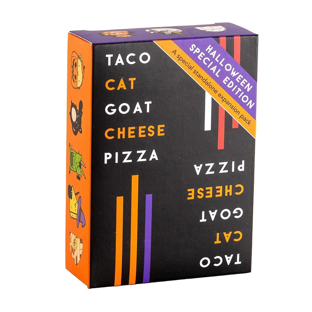 Dolphin Hat Games Taco Cat Goat Cheese Pizza Halloween Edition deck for joyful family play