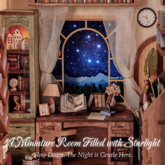 Dolphin Island patented starry sky structure creates a magical miniature night.
