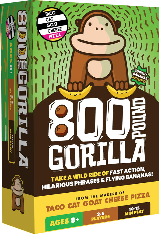 Dolphin Hat Games 800 Pound Gorilla spinner driving quick, giggly rounds.