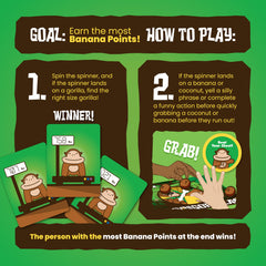 Dolphin Hat Games gorilla size cards invite funny size-guess challenges.