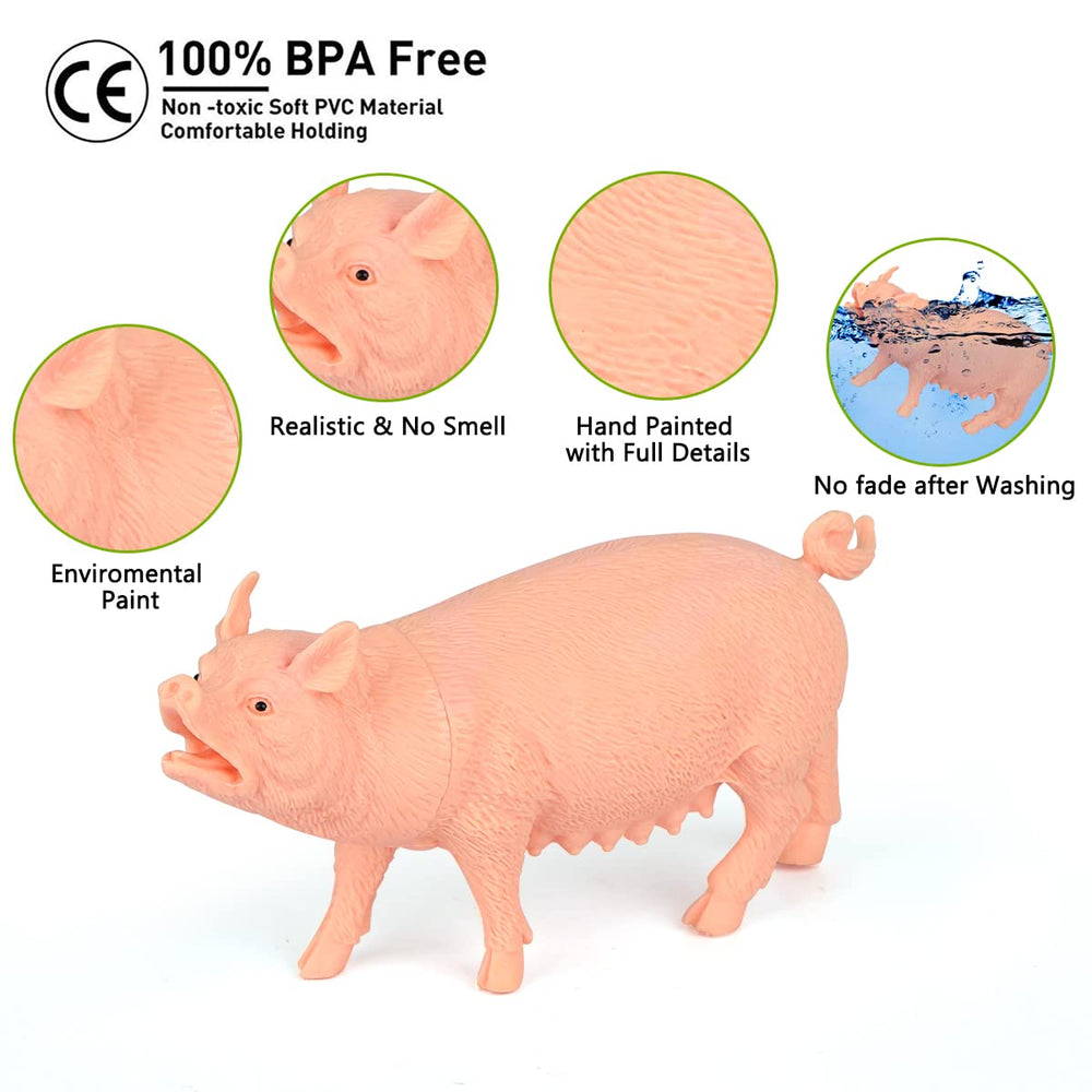 DOMNIU dog figure promotes social play and everyday pet vocabulary in kids' stories.
