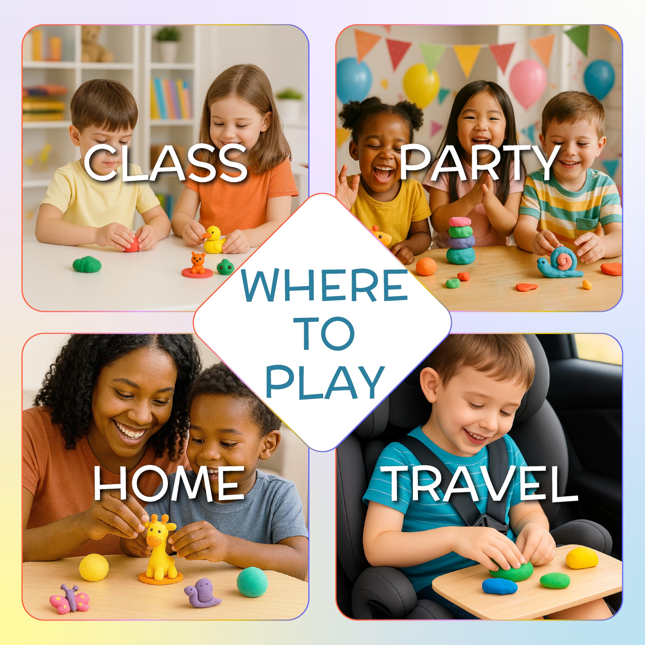 Domqo materials are safety-certified for supervised play with confidence.
