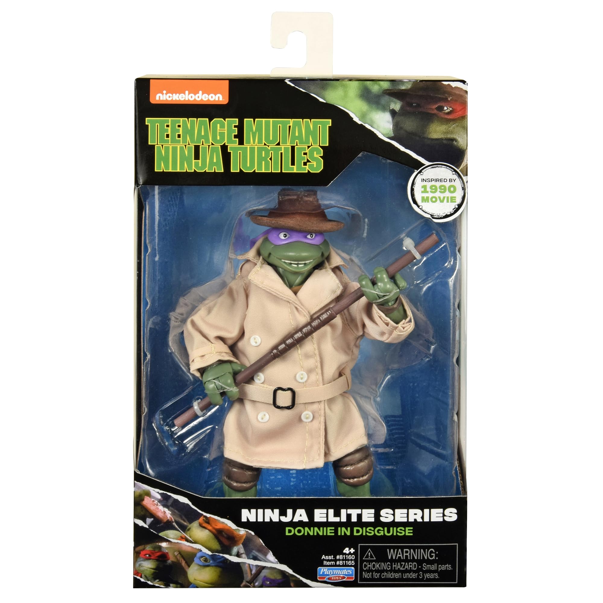 Back view shows disguise outfit and accessory compatibility for posing.