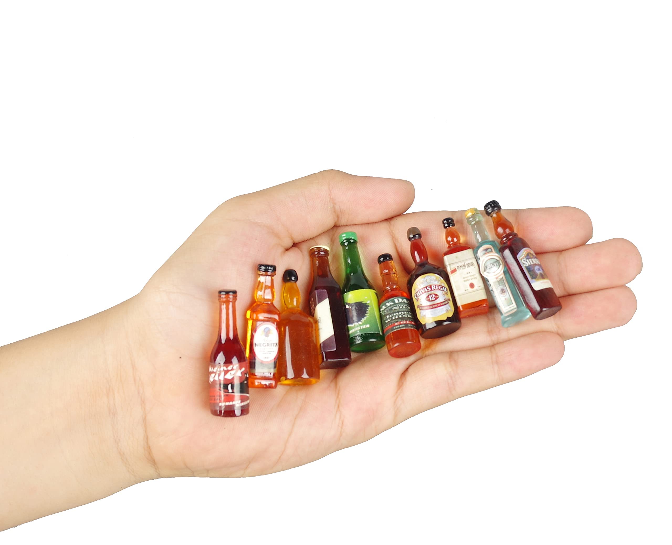 Dong Huang 40pcs mini beer bottles in ten styles.