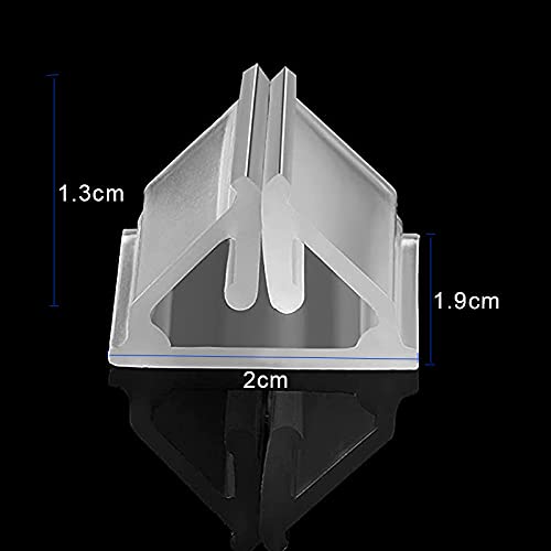 Dong Huang 50-pack clear stands keep paper pieces upright during play