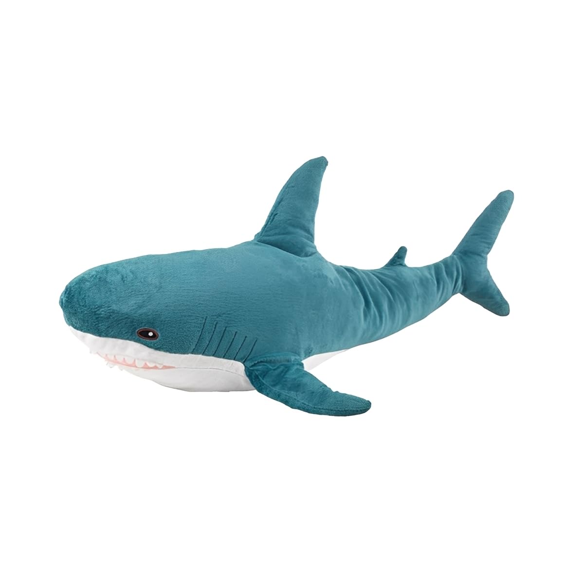 DongAi plush shark pillow full blue view for cuddling and décor