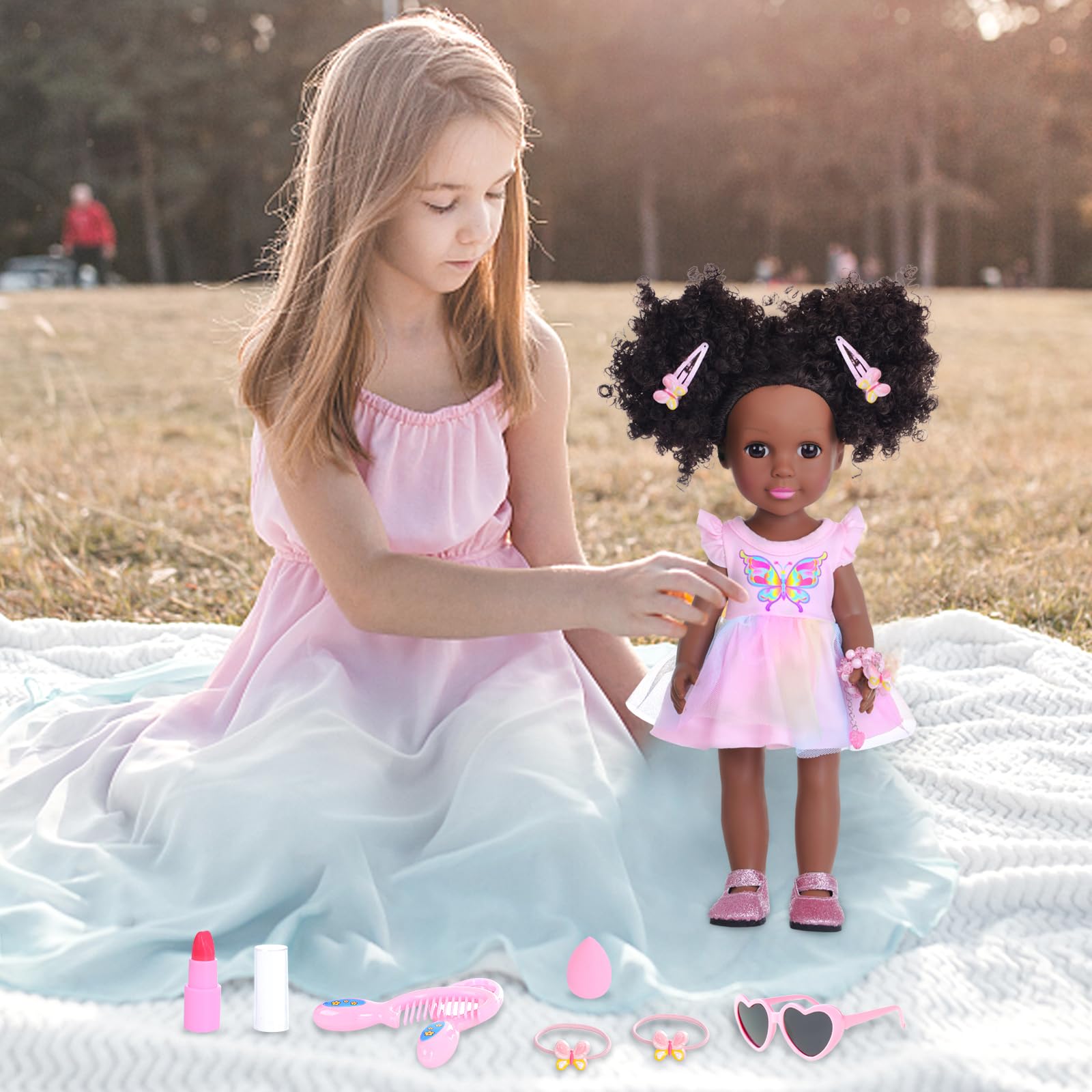 DONTNO butterfly pattern dress enhances storytelling outfits
