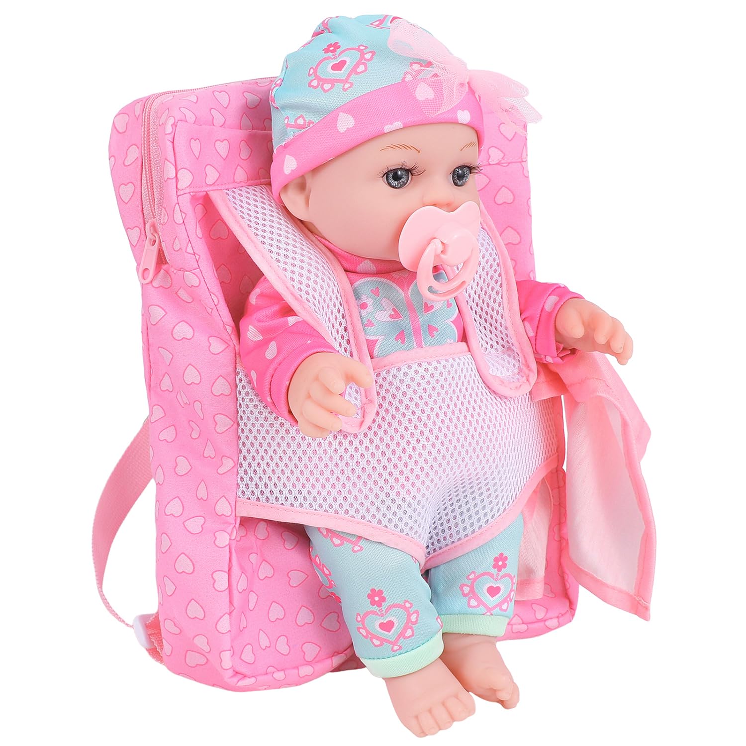 DONTNO pretend-play doll ensemble promotes imaginative nurturing and social interaction