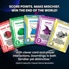 Doomlings deluxe packaging signals a premium gift for gamers.