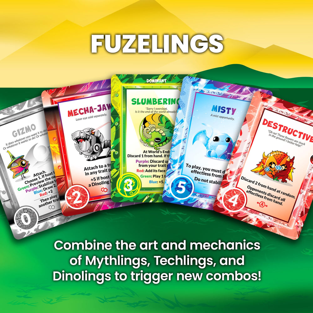 Doomlings Mystery holofoil card offers collectible flair and strategic surprises.