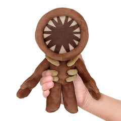 Soft fabric texture close-up on DOORS Figure plush for a cozy feel.