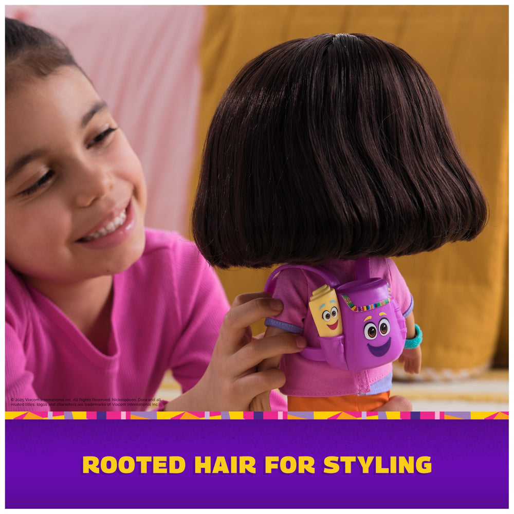 Dora Sing & Explore clothes and accessories showcase mix-and-match outfits