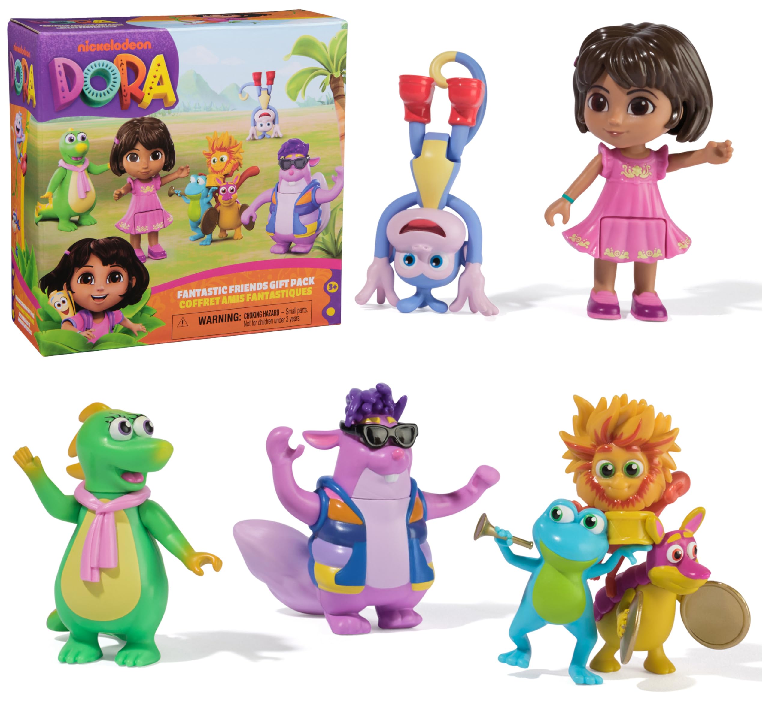 DORA figure in exclusive outfit sparks imaginative adventures.