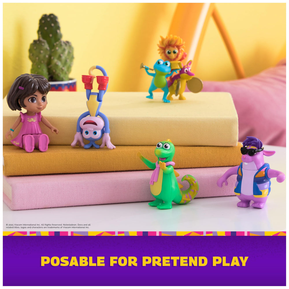 Movable poses enable expressive storytelling and play opportunities.