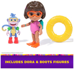 DORA scuba-tank accessory enhances underwater role-play moments.