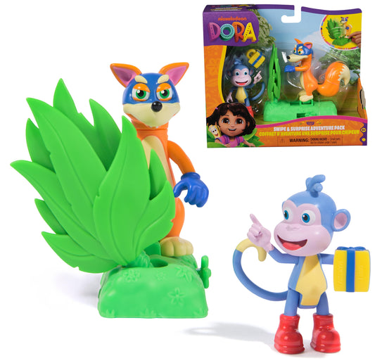 DORA Boots figure with movable arms for dynamic pretend play