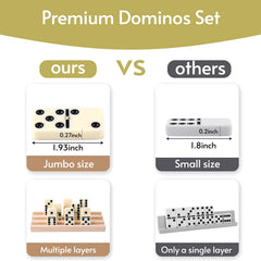 Doreimi dominoes family game night sparks shared fun.