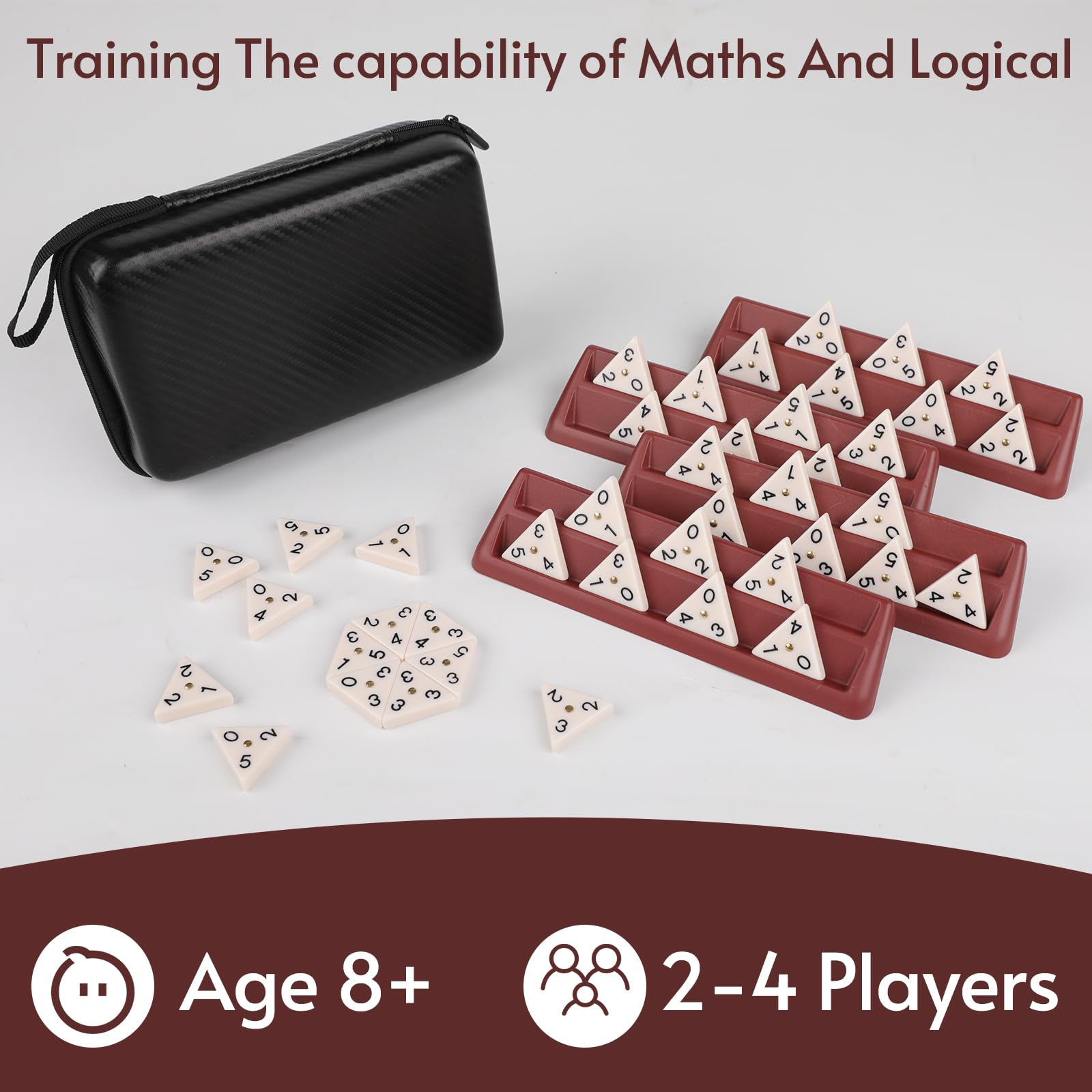 Doreimi triangle domino brass spinners add tactile premium feel to gameplay